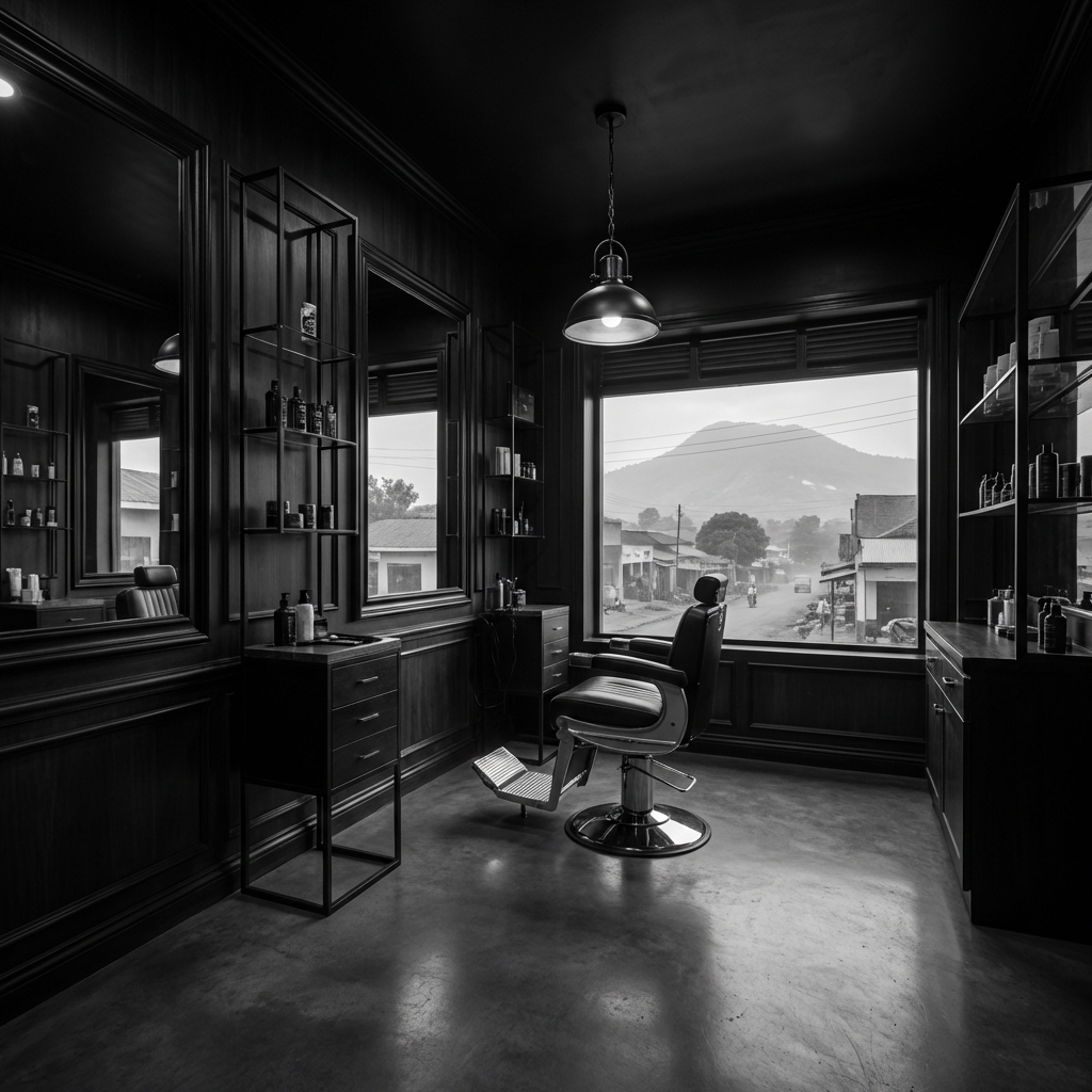 Las Barbers Interior